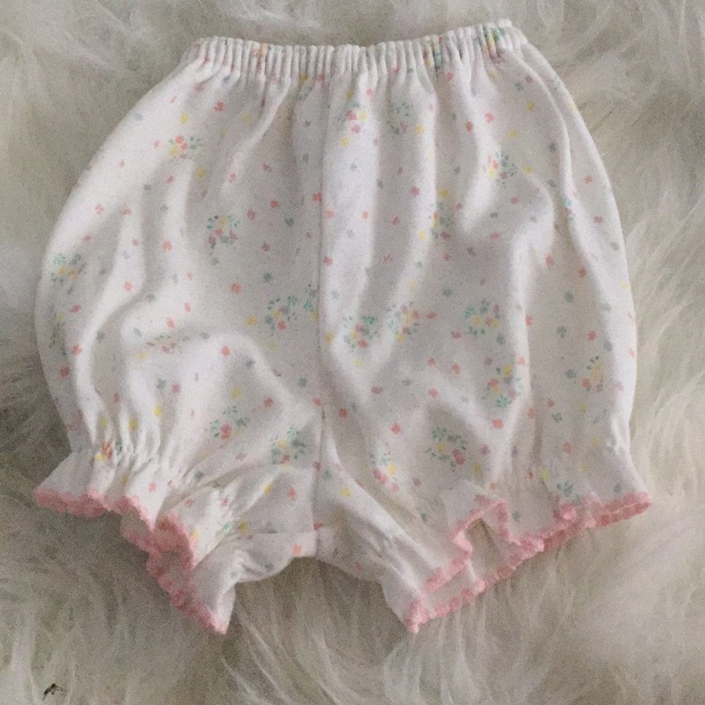 0-3m girls floral pants